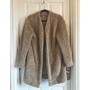 Uniqlo Fluffy Fleece Coat